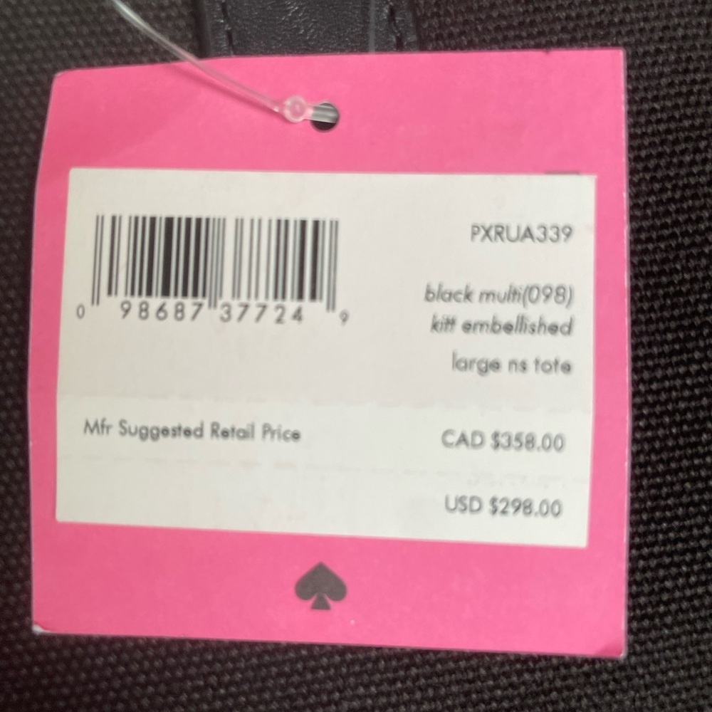NWT!! KATE SPADE ON PURPOSE PARROT KITT TOTE - Picture 8 of 14